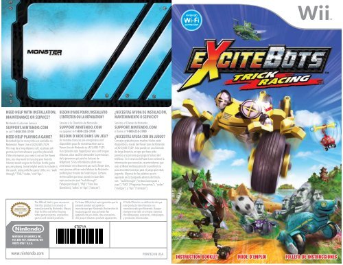 INSTRUCTION BOOKLET FOLLETO DE INSTRUCCIONES MODE ...