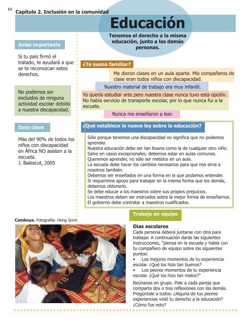 Manual de Derechos Humanos para Personas con Discapacidades ...