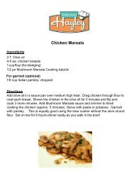 Chicken Marsala