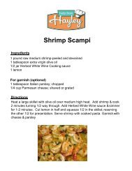 Shrimp Scampi