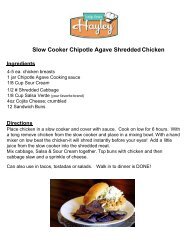 Slow Cooker Chipotle Agave Shredded Chicken