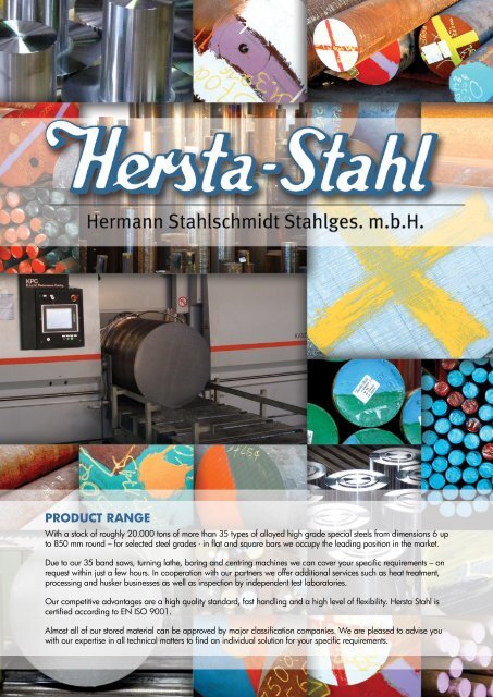 case hardening steels - Hersta