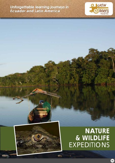 Galapagos Amazon Andes Coast