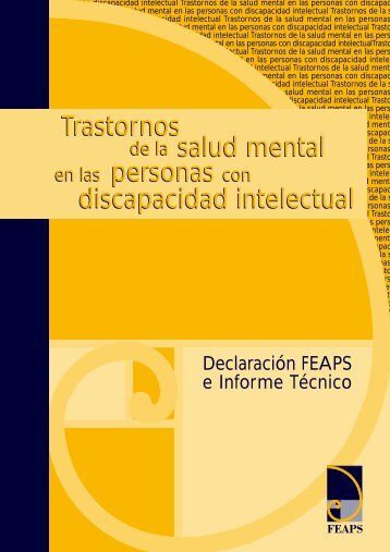 Trastornos de la salud mental en las personas con ... - Feaps