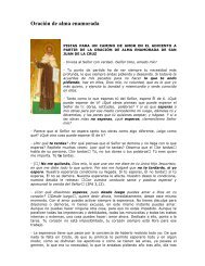 OraciÃ³n de alma enamorada / Cipecar