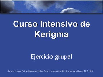 Curso Intensivo de Kerigma