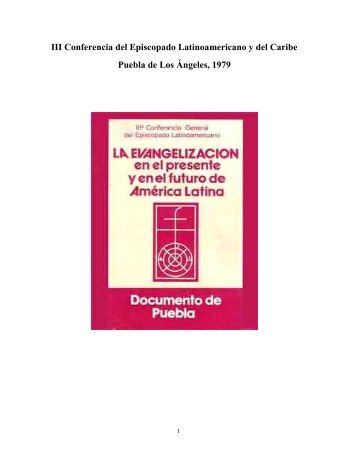 III Conferencia del Episcopado Latinoamericano y del ... - Cenacat.org