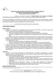 130516_Carta de intenciÃ³n modelo Mesa Directiva - Instituto de ...