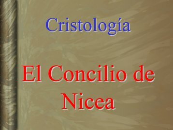 Concilio de Nicea - amoz.com.mx