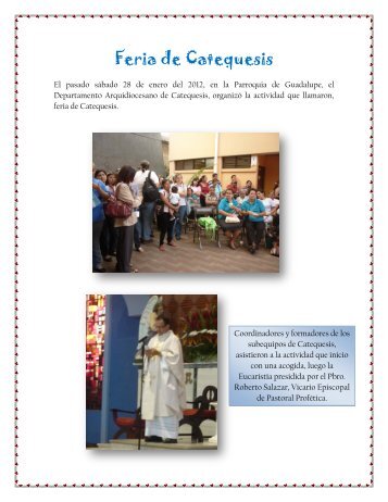 Feria de Catequesis