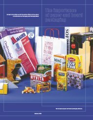 The importance of paper and board packaging - CEPI ...