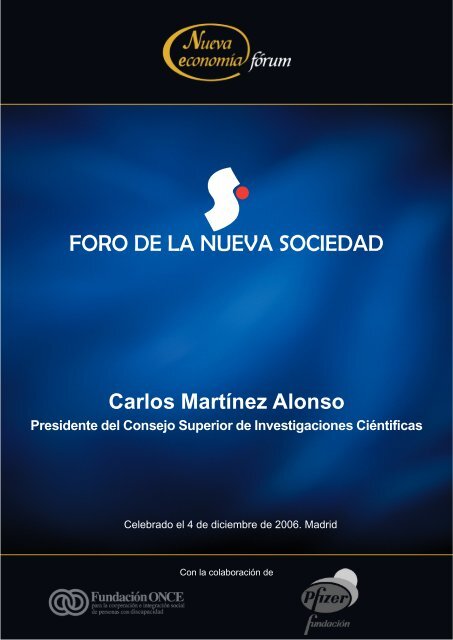 Carlos MartÃ­nez Alonso Presidente del Consejo Superior de ...