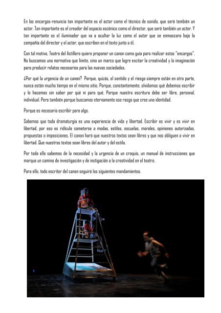 Dossier Flotando en el espacio - Teatro del Astillero