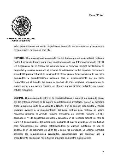 el archivo en pdf - Congreso del Estado de Tamaulipas