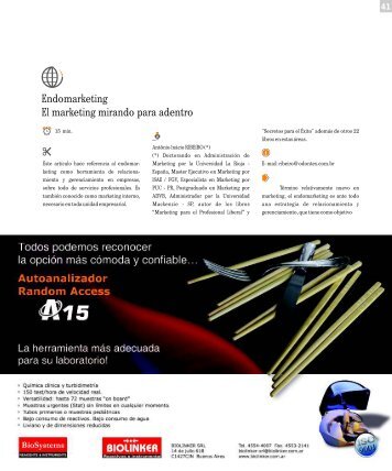 Endomarketing El marketing mirando para adentro - Revista ...