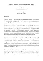 Discursos y Distancias - FederaciÃ³n EspaÃ±ola de SociologÃ­a