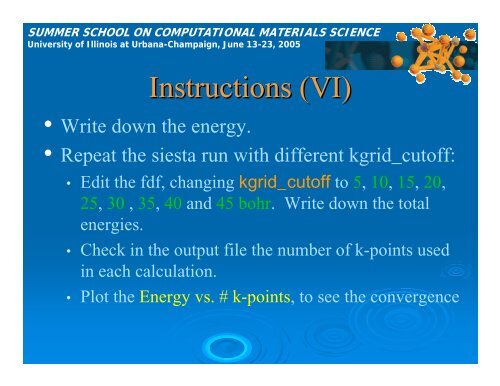 Example 1 - Materials Computation Center - University of Illinois at ...