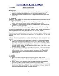 Annex 1b: The Caravan Code - Northern Kite Group