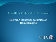 ACORD 22 Certificate of Insurance