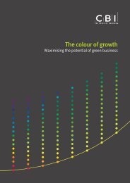 The colour of growth - CBI