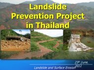 Landslide Prevention Project in Thailand