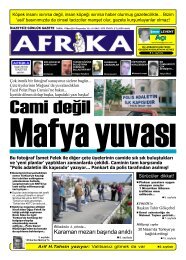 5 Temmuz 2009 - Afrika Gazetesi