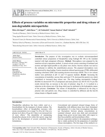 Download as PDF - Advanced Pharmaceutical Bulletin