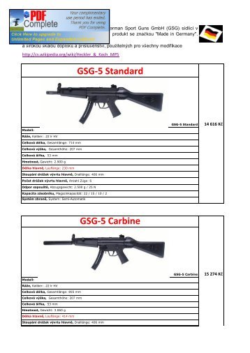 CENÃK GSG-47