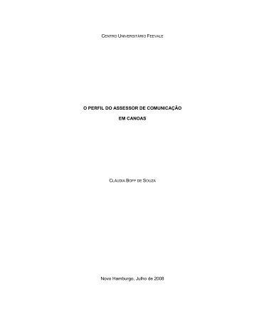 O PERFIL DO ASSESSOR DE COMUNICAÇÃO EM ... - GED Apostilas