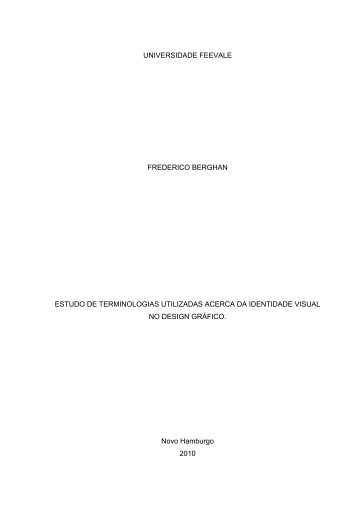 Relatório Final Tcc1 - TC-online - Feevale