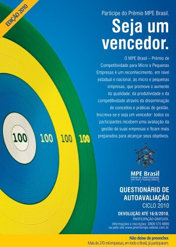 MPE Brasil 2010 - QuestionÃ¡rio de AutoavaliaÃ§Ã£o - Movimento ...