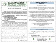 INFORMATIVO APOEMA - Projeto Apoema