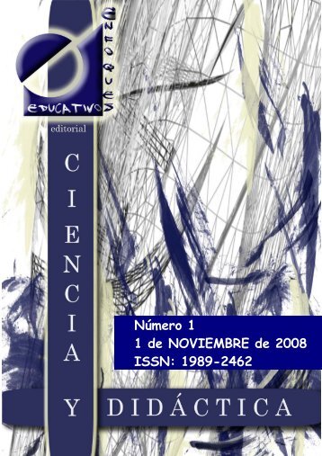 Revista Ciencia y DidÃ¡ctica nÂº 1 - enfoqueseducativos.es