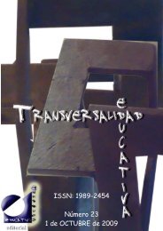 Revista Transversalidad Educativa nÂº 23 - enfoqueseducativos.es