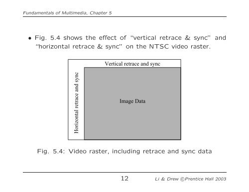 Fundamental Concepts in Video