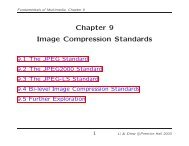 Chapter 9 Image Compression Standards