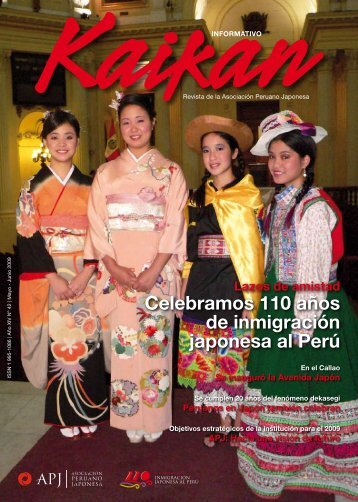 Kaikan NÂº 42 â Mayo-Junio 2009 - AsociaciÃ³n Peruano Japonesa