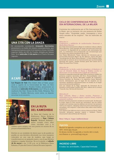 Kaikan NÂ° 41 - Febrero-Marzo 2009 - AsociaciÃ³n Peruano Japonesa