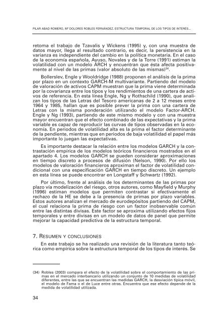 estructura temporal de los tipos de interÃ©s: teorÃ­a y evidencia empÃ­rica