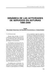 dinÃ¡mica de las actividades de servicios en asturias 1980-2000