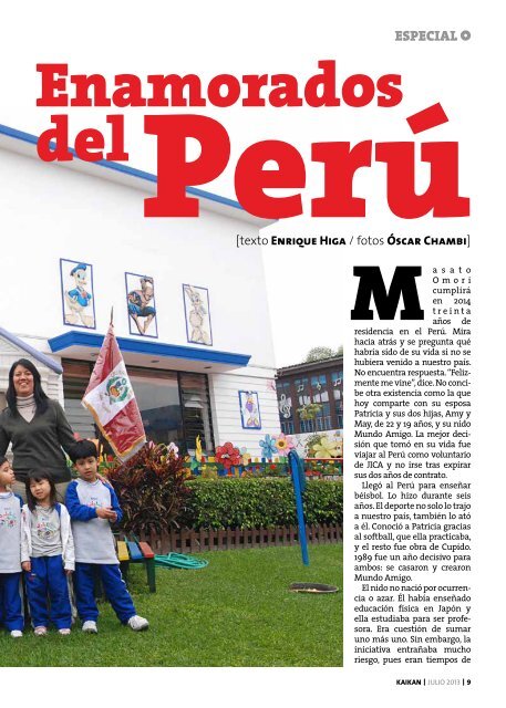 Kaikan NÂº 79 - Julio 2013 - AsociaciÃ³n Peruano Japonesa