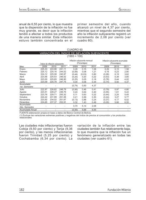 INFORME MILENIO ECONOMIA GestiÃ³n 2011.pdf, 2.34 MB - Cedla