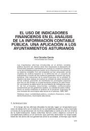 el uso de indicadores financieros en el anÃ¡lisis de la informaciÃ³n