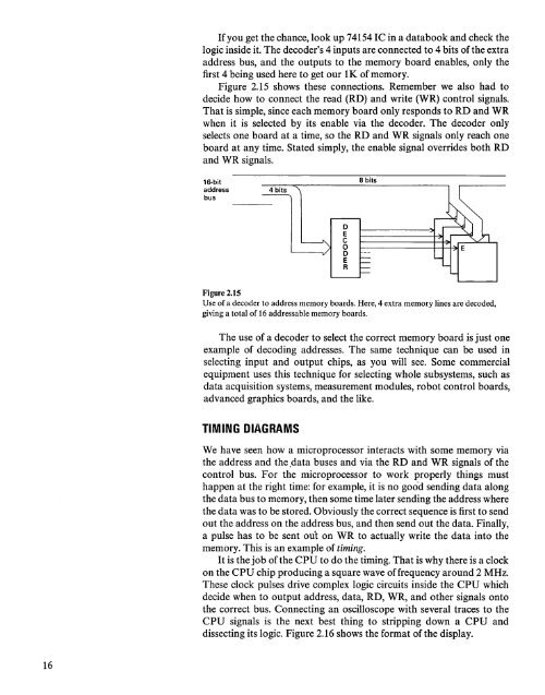 Microcomputer Circuits and Processes