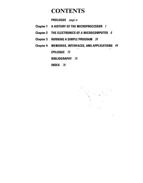 Microcomputer Circuits and Processes