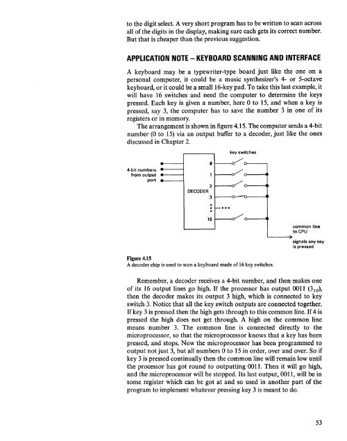 Microcomputer Circuits and Processes