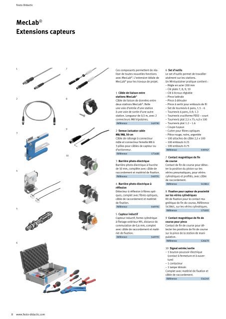 MecLabÂ® Technique pour les Ã©coles d'enseignement gÃ©nÃ©ral - Festo