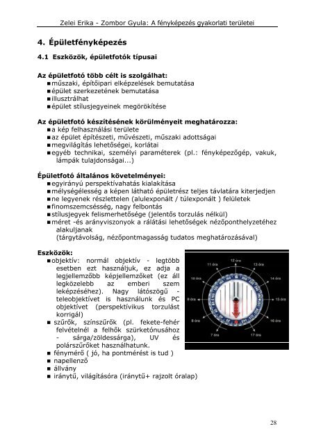 A fÃ©nykÃ©pezÃ©s gyakorlati terÃ¼letei - inter-studium.hu