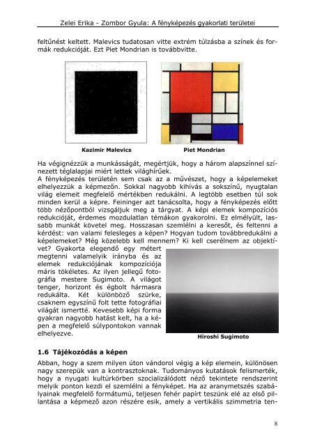 A fÃ©nykÃ©pezÃ©s gyakorlati terÃ¼letei - inter-studium.hu