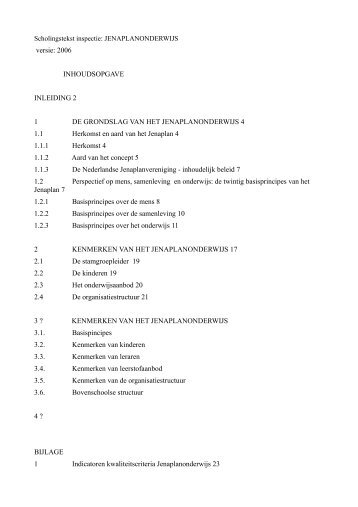 scholingstekst inspectie.pdf - Nederlandse Jenaplanvereniging